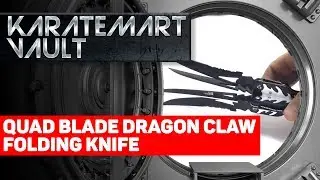 Quad Blade Dragon Claw Folding Knife Demonstration - KarateMart.com