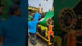 குடியரசு தினத்தையொட்டி சிறப்பு நீராவி ரயில் மக்கள் பார்வைக்காக இயக்கப்படுகிறது