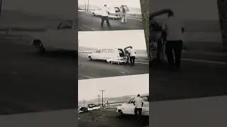 Pictures of James Dean&rsquo;s car Crash