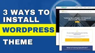 3 Ways to Install WordPress Theme - WordPress Tutorial for Beginners 2022