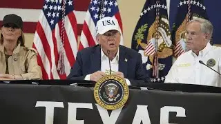 130+ dead from Texas floods, Trump discusses FEMA's future