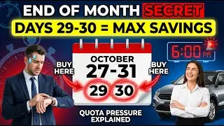 Best Day to Buy a Car: This End of Month Strategy Saves Thousands