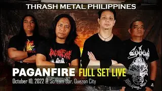 [4K HDR] PAGANFIRE | FULL SET LIVE @ SCREAM BAR | THRASH METAL FROM QUEZON CITY PHILIPPINES