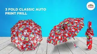 3fold Umbrella range by Classic Umbrella. Purely Made in India Product.
