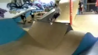 Tailwhip over spine @ AZ Grind