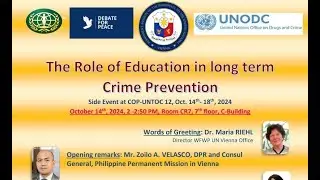 The Role of Education in long term Crime Prevention