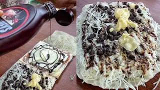 Triple Chocolate Cheese Butter Sandwich🥵🥵 ऐसी चीजें आपको गुजरात में ही मिलेंगी🙈🙈 Indian Street Food