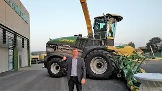 Обзор Krone BigX 1180 НАЙПОТУЖНІШИЙ Кормозбиральний Комбайн // Biggest Forage Harvester