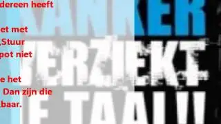 protestvideo kanker verziekt je taal