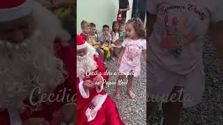 Cec&iacute;lia trocou a chupeta por doces #dicas #natalemcasa #natal #umdiadaminhavida #christmas