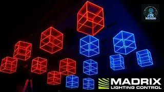 3D LED Cube Installation | MADRIX Dynamic Lighting Setup #madrix #led