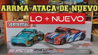 Arrma Infraction 1/8 4x4 Rally Game, lo mas nuevo de Arrma ya esta aqui y por solo 339€!!!