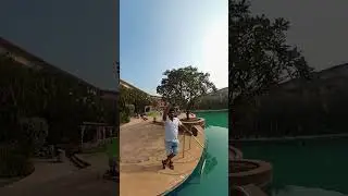 Insta 360 bullet shot #insta360 #karjatresort #neralresort #bgt #bulletshorts #swimmingpool