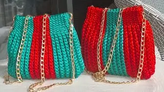 Let's make a crochet Sling bag together 😊