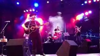 Aleksandar Sedlar performing with Indexi