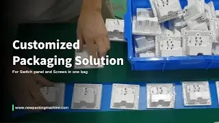 Automatic Customized Solution for Switch Panel, Screws in one bag
