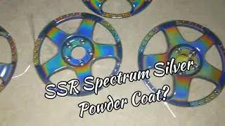 SSR Spectrum Silver Powder Coat on SP1 faces - EP 109