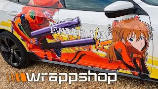 Asuka Langley Itasha ( エヴァンゲリオン 痛車 ) | wrappshop.eu