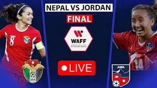 WAFF 2024 Women's Championship - Finals - Jordan vs Nepal || Video Ghar Live