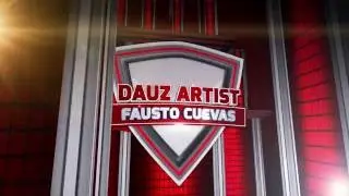 DAUZ ARTIST FAUSTO CUEVAS WITH JENNIFER LOPEZ