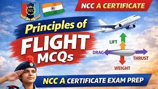 Principals of Flight MCQ's NCC questions for A certificate
