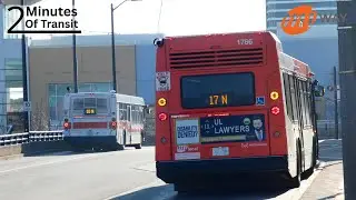2 Minutes Of Transit | MiWay Buses At City Centre Transit Terminal