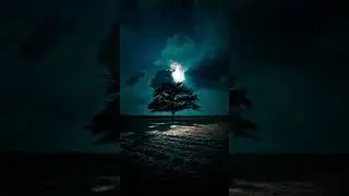 Lofi Sleep 🌙 Deep Sleep Music | Lonely Tree Midnight Calm | day 6