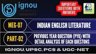 IGNOU  MEG-07  PREVIOUS YEAR QUESTIONS (PYQ) AND MOST  IMPORTANT QUESTIONS WITH ANSWERS (PART-02)