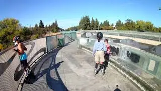 Cycling  Loop, Guy West Bridge to Watt Ave Bridge via The American River Parkway