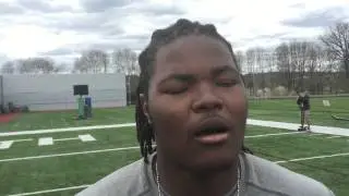 WATCH: Rashan Gary, Nike defensive line MVP, says he'll visit Rutgers this week