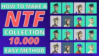 How to Generate a 10000 NFT Collection | NFT News