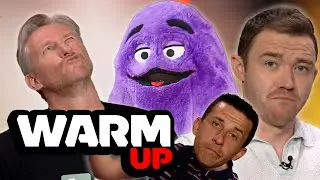 Grimace Scores!? 🤯 Robot Soccer & Kyle Sandilands | WARM UP Ep 12