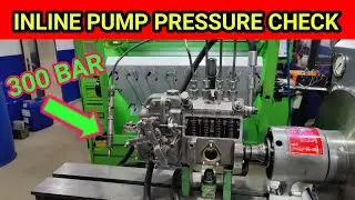 HOW TO CHECK INLINE PUMP ! ZEXEL INLINE PUMP TESTING ! INLINE