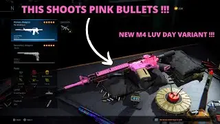 THIS new LUV DAY M4 VARIANT shoots PINK bullets in Modern Warfare !!!