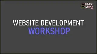 Website Development Workshop