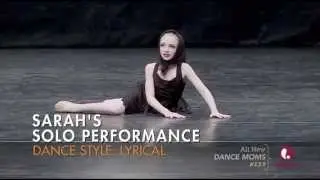 On My Own - Sarah Hunt - Full Solo - Dance Moms: Choreographer's Cut
