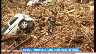 Imagini apocaliptice: POTOPUL CARE A DISTRUS ORSOVA