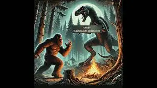 Bigfoot vs Allosaurus (Its Dinosaur Month and Nothing Else) Day 16