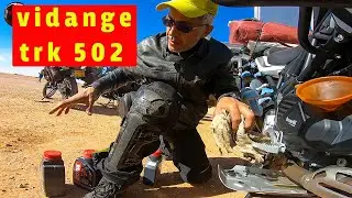 première vidange moteur pour moto benelli trk 502 x