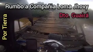 Camino a Compañia Jhovy (Dto. Guairá)