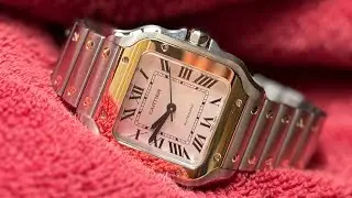 Я наконец-то купил Cartier Santos&hellip; И ЭТО именно то, что нужно! #cartierwatches #cartiersantos