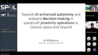 Prof. Hodei Urrutxua on AI and spacecraft proximity operations