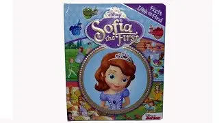 Sofia the first look and find book.Disney junior