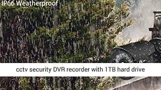 XVIM 8CH 1080P Security Camera System Outdoor with 1TB Hard Drive Pre-Install CCTV Recorder 8pcs