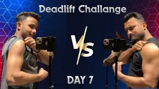 Day 7 &ndash; Deadlift Challenge 🔥 | One Week Completed | Real Strength test .