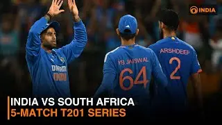 India vs South Africa, 5-match T201 series | DD India