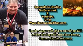 Live with Sean Forney Illustration!