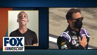 Viral sensation Keedron Bryant sings National Anthem at Folds of Honor QuikTrip 500 | NASCAR ON FOX