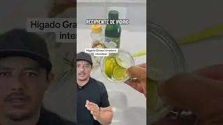 Limpieza Intestinal H&iacute;gado Graso 👌 Buenisimo Prep&aacute;ralo #cocina #ideas #tips #salud #comida