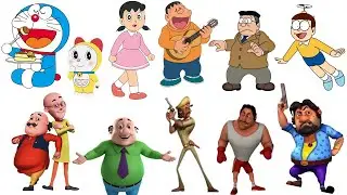 2000s Kids&rsquo; Most Loved Cartoons in India 🇮🇳 | Motu Patlu & Doraemon Characters Names & Fun Facts